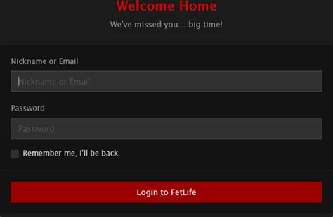 fetlife username generator|Login .